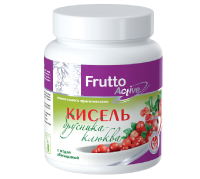 КИСЕЛЬ «БРУСНИКА-КЛЮКВА» С ЯГОДОЙ