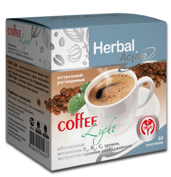 COFFEE LIGHT  Coffee Light способствует достижению и поддержке оптимального веса, снижает аппетит, стимулирует процессы пищеварения, активизирует обмен веществ. 