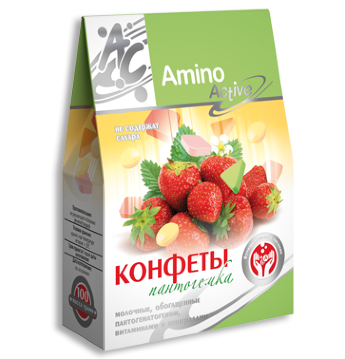 КОНФЕТЫ &quot;ПАНТОГЕМКА &quot; СО ВКУСОМ КЛУБНИКИ Молочные конфеты, обогащенные пантогематогеном, витаминами и минералами. 100 гр