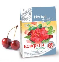 КОНФЕТЫ КАРКАДЕ СО ВКУСОМ ВИШНИ